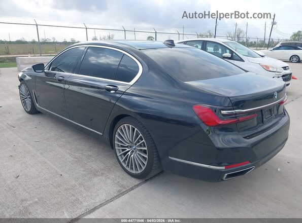 WBA7T2C03MCG03803 2021 BMW 7 SERIES Black უკანა მარცხენა
