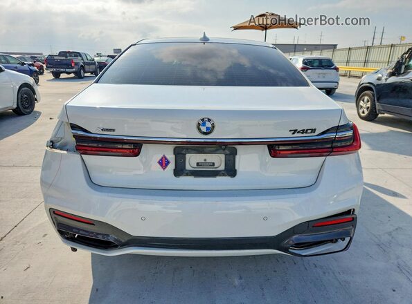 WBA7T2C04LCD19871 2020 BMW 7 SERIES White Vista trasera