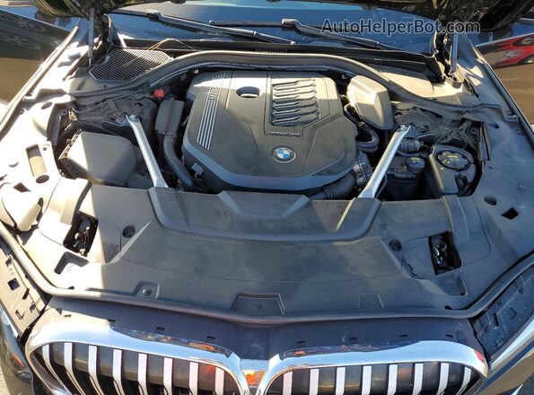 WBA7T2C04MCF01460 2021 BMW 7 SERIES Black უკანა სალონის ხედი