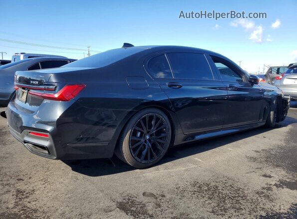 WBA7T2C05MCF41157 2021 BMW 7 SERIES Black Задня права чверть