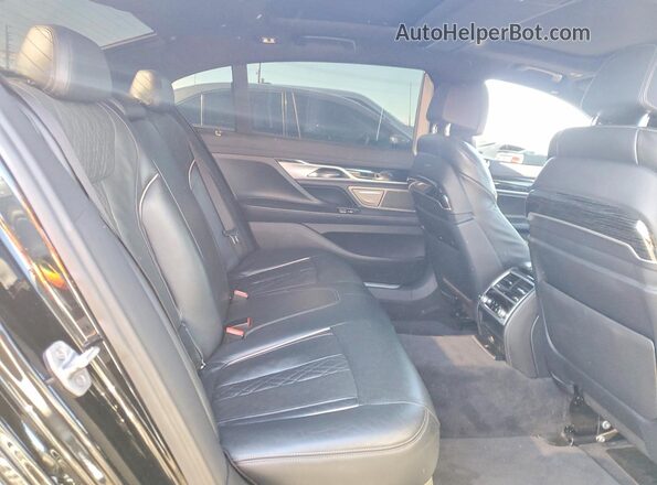 WBA7T2C05MCF41157 2021 BMW 7 SERIES Black Вид задніх сидінь