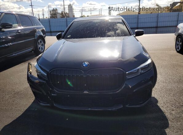 WBA7T2C05MCF41157 2021 BMW 7 SERIES Black Вид спереду