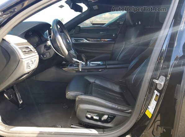 WBA7T2C05MCF41157 2021 BMW 7 SERIES Black Вид салону спереду