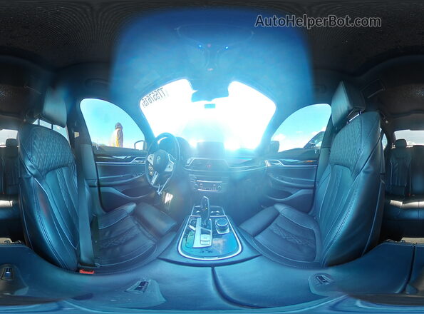 WBA7T2C05MCF41157 2021 BMW 7 SERIES Black Вид наклейки з VIN-кодом