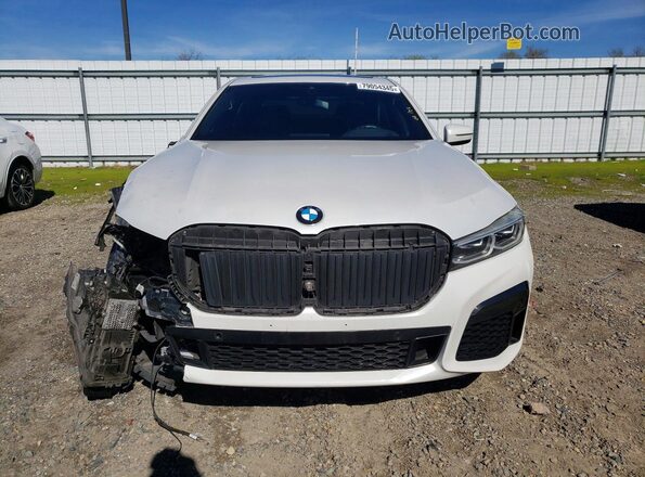WBA7T2C08MCG14067 2021 BMW 7 SERIES White Դիմացի տեսք