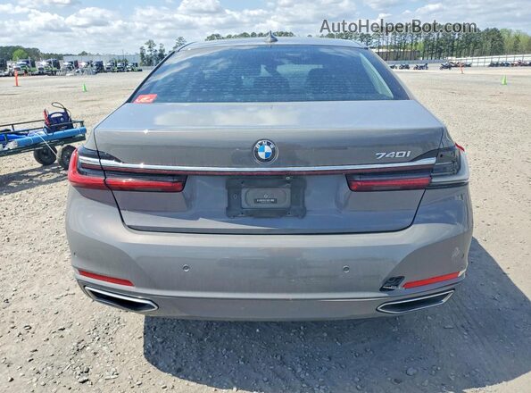 WBA7T2C0XLCD75734 2020 BMW 7 SERIES Gray Вид ззаду