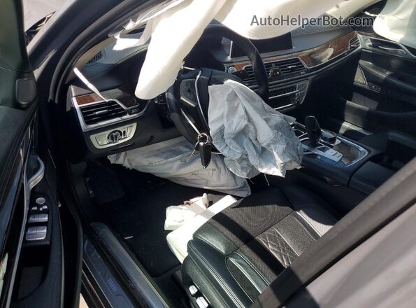 WBA7T2C0XLCD75734 2020 BMW 7 SERIES Gray Вид панелі приладів