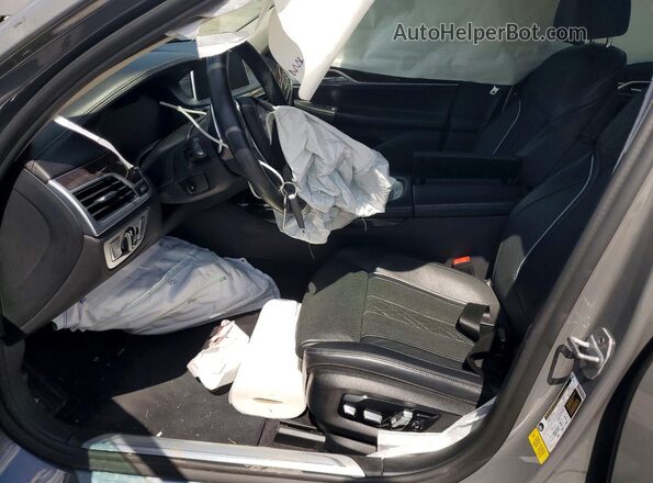 WBA7T2C0XLCD75734 2020 BMW 7 SERIES Gray Вид салону спереду