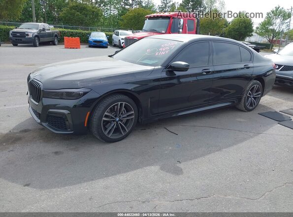 WBA7T4C01NCH09857 2022 BMW 7 SERIES Black Front left