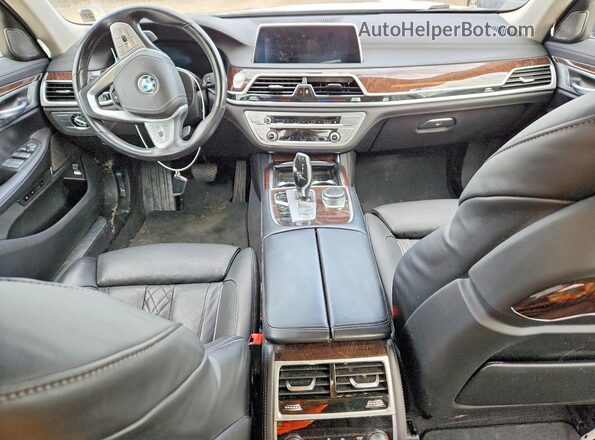 WBA7T4C01NCH19286 2022 BMW 7 SERIES Black Widok deski rozdzielczej