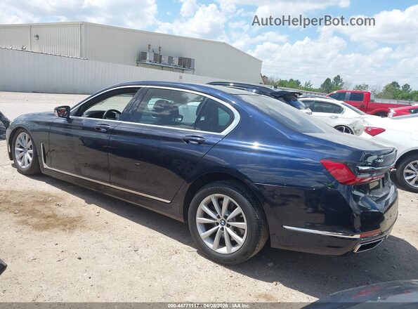 WBA7T4C03LCD70905 2020 BMW 7 SERIES Blue Հետևի ձախ