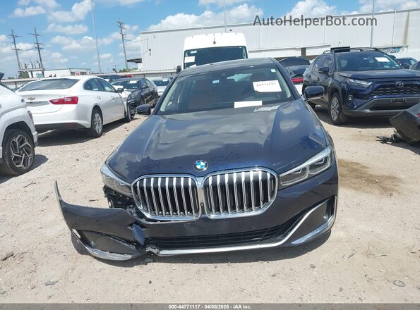 WBA7T4C03LCD70905 2020 BMW 7 SERIES Blue Սարքավորումների վահանակի տեսք