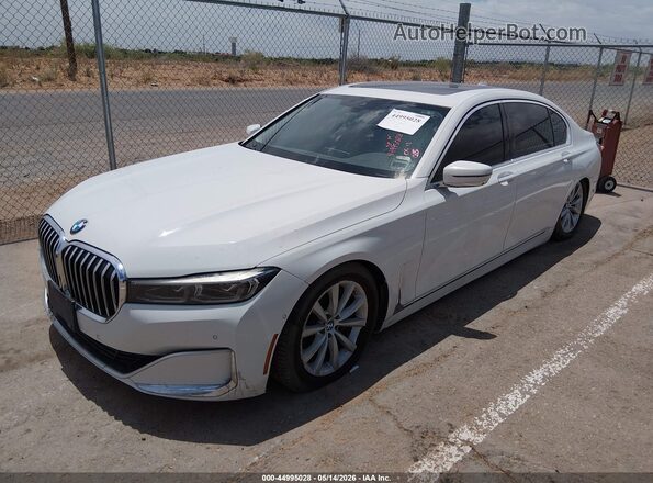 WBA7T4C03LGF97505 2020 BMW 7 SERIES White Vista tres cuartos delantera izquierda