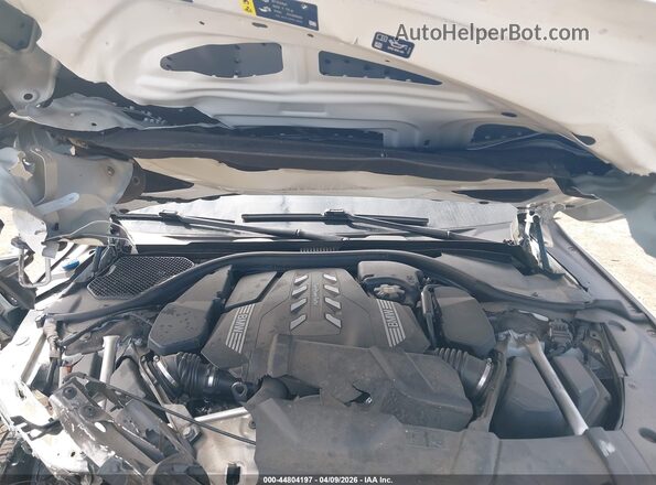 WBA7U2C00MCF42391 2021 BMW 7 SERIES White უკანა ხედი