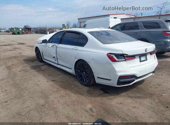 WBA7U2C00MCF42391 2021 BMW 7 SERIES White უკანა მარცხენა