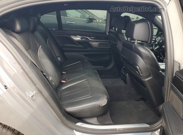 WBA7U2C01NCG92527 2022 BMW 7 SERIES Silver Vista de los asientos traseros