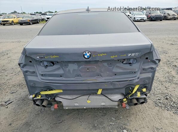 WBA7U2C01NCG92527 2022 BMW 7 SERIES Silver Vista trasera