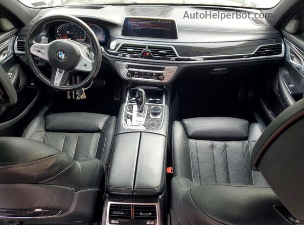 WBA7U2C01NCG92527 2022 BMW 7 SERIES Silver Vista del salpicadero