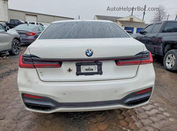 WBA7U2C01NCH00982 2022 BMW 7 SERIES White Widok z tyłu