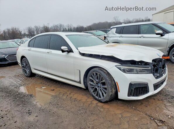 WBA7U2C01NCH00982 2022 BMW 7 SERIES White Przód prawy