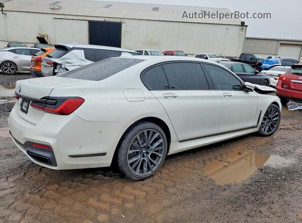 WBA7U2C01NCH00982 2022 BMW 7 SERIES White Tył prawy