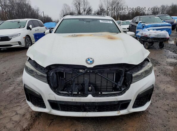 WBA7U2C01NCH00982 2022 BMW 7 SERIES White Widok z przodu