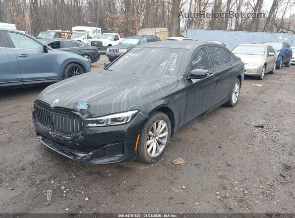 WBA7U2C07LGJ59424 2020 BMW 7 SERIES Black Vista tres cuartos delantera izquierda