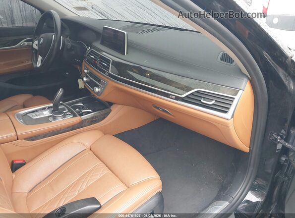 WBA7U2C07LGJ59424 2020 BMW 7 SERIES Black Vista interior delantera