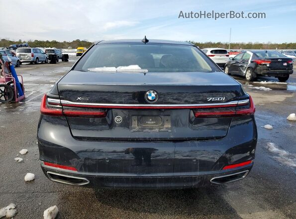 WBA7U2C08MCE98558 2021 BMW 7 SERIES Gray Вид ззаду