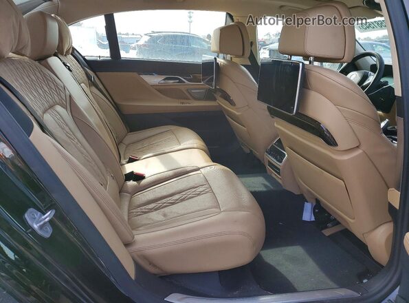 WBA7U2C08MCE98558 2021 BMW 7 SERIES Gray Вид задніх сидінь