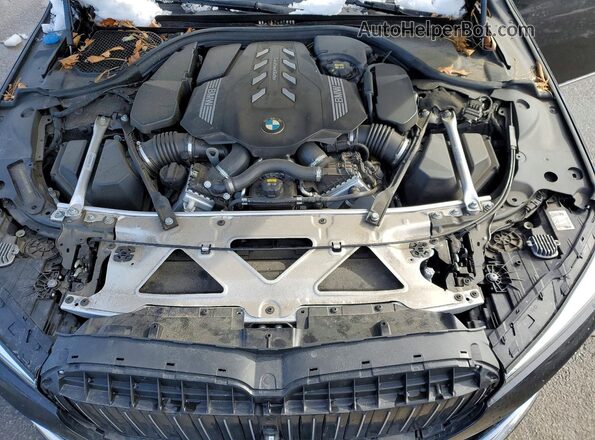 WBA7U2C08MCE98558 2021 BMW 7 SERIES Gray Вид задньої частини салону