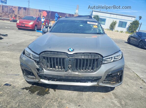 WBA7U2C09NCH36855 2022 BMW 7 SERIES Gray Widok z przodu