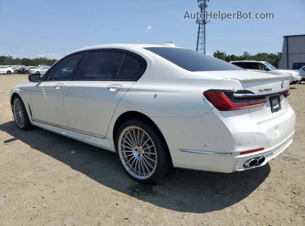 WBA7U2C17MCE80416 2021 BMW ALPINA Белый Задняя левая четверть
