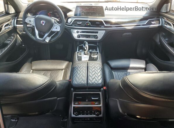 WBA7U2C17MCE80416 2021 BMW ALPINA Белый Вид панели приборов