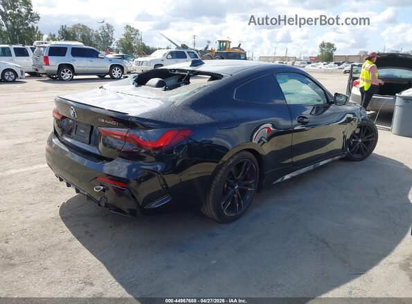 WBA83AP02NCH84788 2022 BMW M4 Black Հետևի աջ