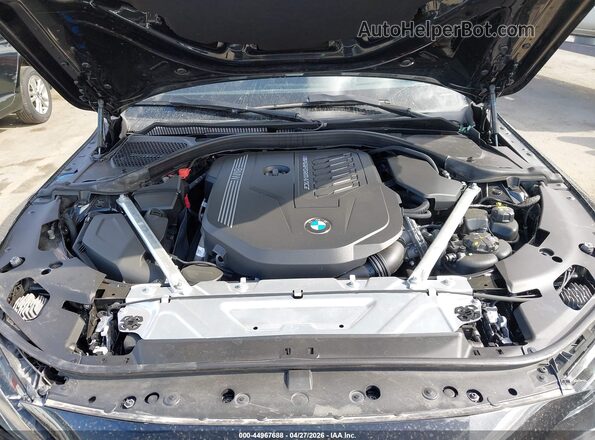 WBA83AP02NCH84788 2022 BMW M4 Black Հետևի տեսք