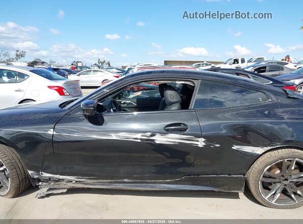WBA83AP02NCH84788 2022 BMW M4 Black Սալոնի 360 աստիճան տեսք