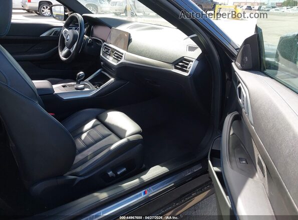 WBA83AP02NCH84788 2022 BMW M4 Black Սալոնի դիմացի տեսք