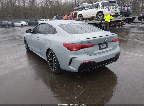 WBA83DA00SCU54070 2025 BMW M4 Light Blue Trasero izquierdo