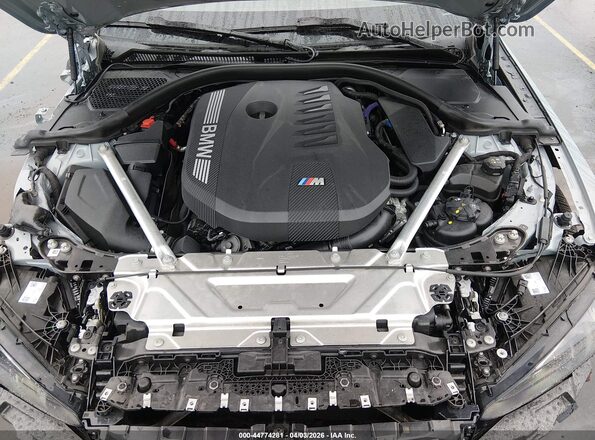 WBA83DA00SCU54070 2025 BMW M4 Light Blue Vista trasera