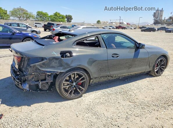 WBA83DA07SCT08345 2025 BMW M4 Gray Trasero derecho