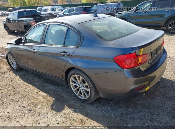 WBA8A3C51JK763804 2018 BMW 3 SERIES Gray Задня ліва чверть