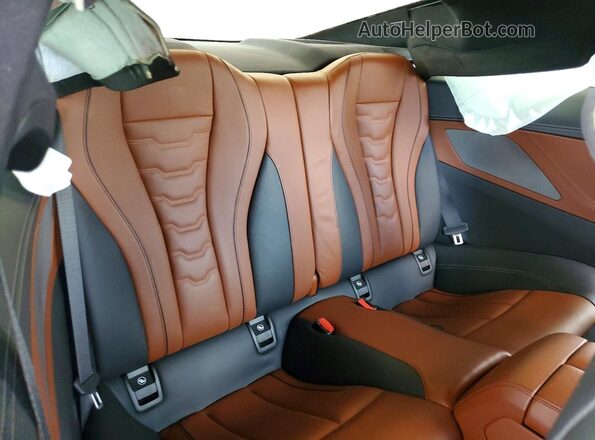 WBAAE2C08RCN19965 2024 BMW 8 SERIES Gray Rear seats view
