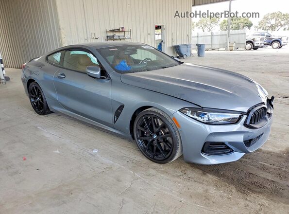 WBAAE2C08RCN19965 2024 BMW 8 SERIES Gray Front right