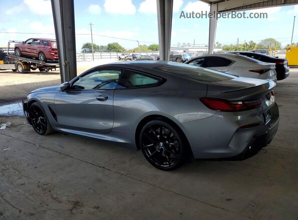 WBAAE2C08RCN19965 2024 BMW 8 SERIES Gray Rear left