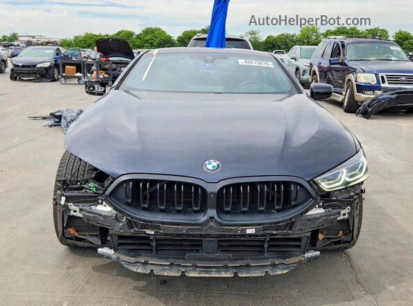 WBAAE4C07PCM53627 2023 BMW 8 SERIES Black Front view