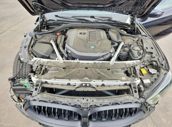 WBAAE4C07PCM53627 2023 BMW 8 SERIES Black Rear interior view