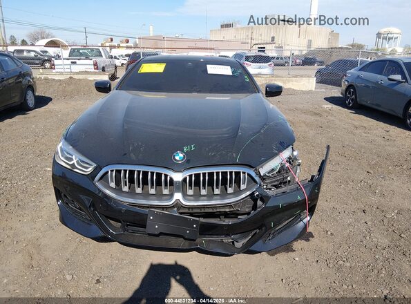 WBAAE4C07SCS11297 2025 BMW 8 SERIES Black Widok zestawu wskaźników