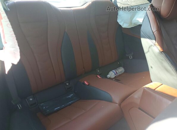 WBABC4C0XSCU73597 2025 BMW M8 Gray Հետևի նստատեղերի տեսք