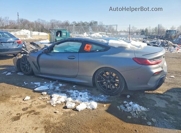 WBABC4C0XSCU73597 2025 BMW M8 Gray Հետևի ձախ